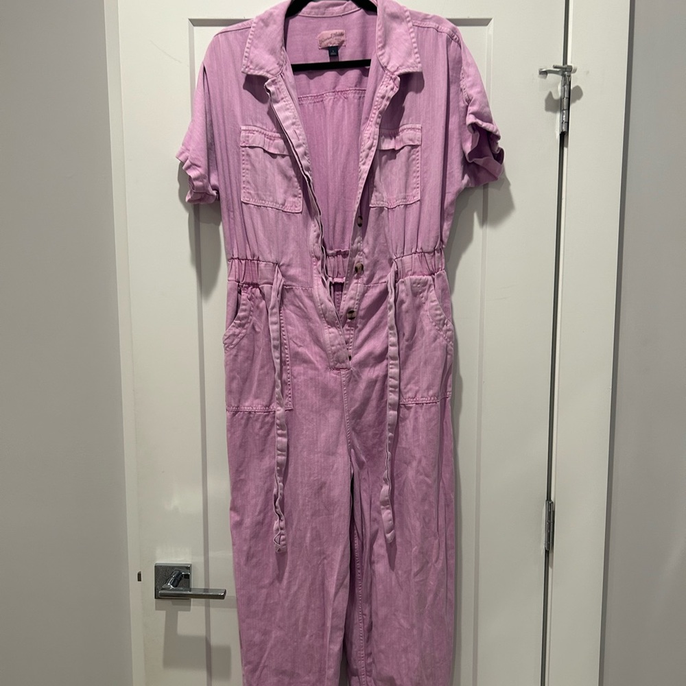 Pink jumpsuit